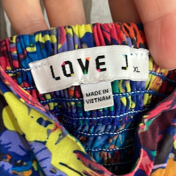 Love J Colorful Floral Mini Dress - Picture 5 of 6